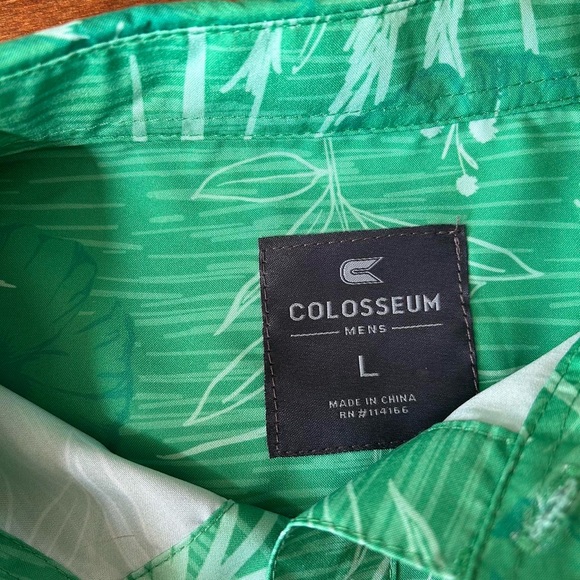 NWT Oregon button up Hawaiian Shirt - Picture 5 of 6